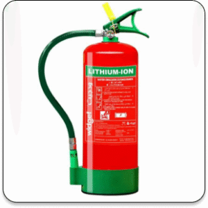 LITHIUM- ION  FIRE EXTINGUISHER